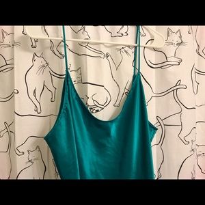 Victoria's Secret Intimates & Sleepwear - VINTAGE 1990’s Victoria Secret teal blue slip! Victoria's Secret Intimates & Sleepwear - VINTAGE 1990’s Victoria Secret teal blue slip!
